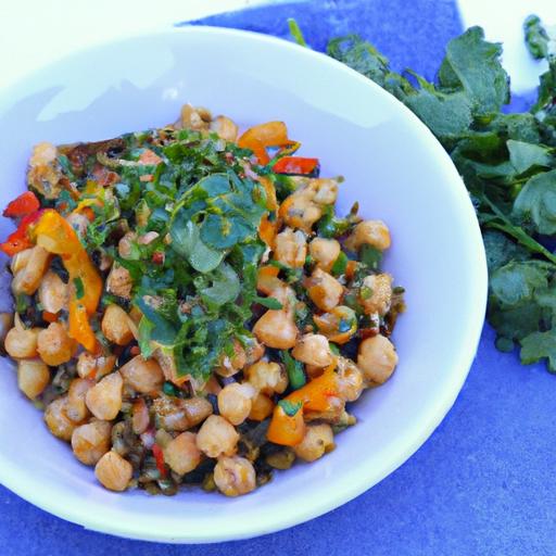 Fiery Chickpea & Kale Grain Bowl: A Nutritious Powerhouse
