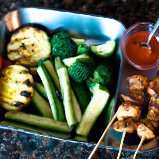 Delicious Keto Chicken & Veggie Skewers: A Low-Carb Delight