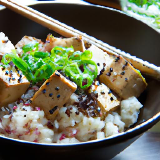 Elevate Dinner with a vibrant Asian Sesame Tofu Rice Bowl