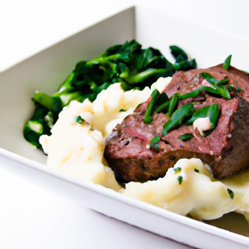 Hearty Steak and Mashed Potato Bowl: Comfort in Every Bite