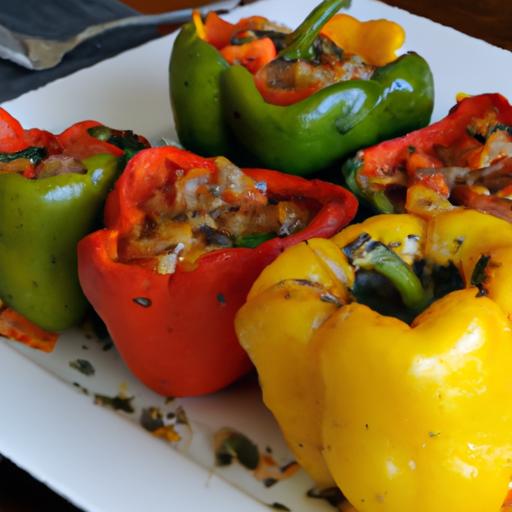 Colorful & Nutritious: Healthy Stuffed Pepper Recipes to Try