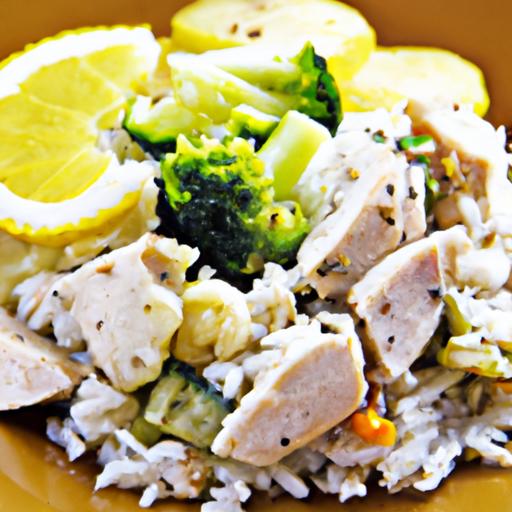 Wholesome & Fast: Chicken Cauliflower Rice Bowl Delight