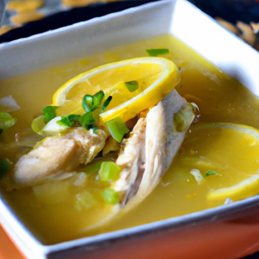 Zesty Lemon Chicken Broth Soup: A Tangy Keto Delight
