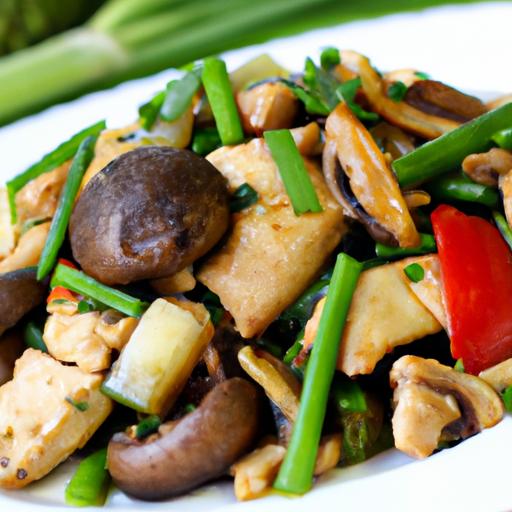 Wholesome Chicken ​&⁤ Mushroom Stir-Fry: Light & Flavorful