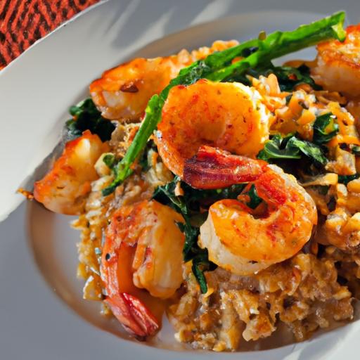 Fiery Cajun Shrimp Meets Zesty Cauliflower Rice Delight