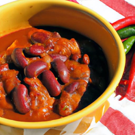 Hearty & Healthy:⁣ Low-Calorie 3‍ Bean Chili Recipe Reveal