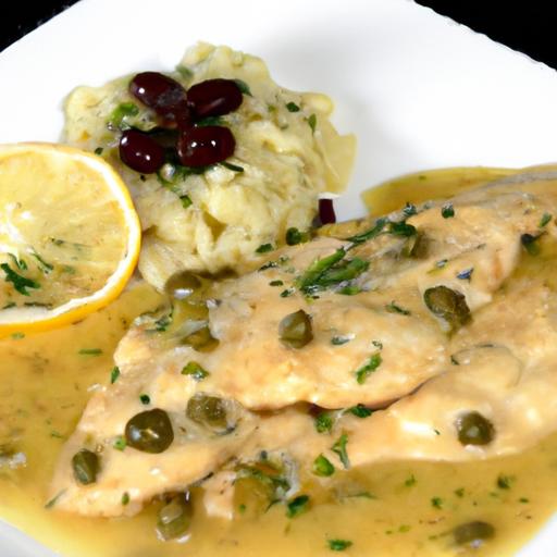 Zesty Chicken Piccata with Capers: A Bright, Tangy Delight