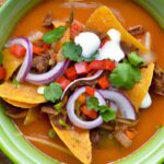 Creamy Keto Taco Soup with Ground Beef: A Low-Carb Delight