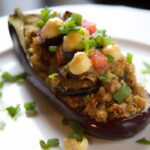 Quinoa-Stuffed Eggplant: A Low-Calorie Flavor Boost