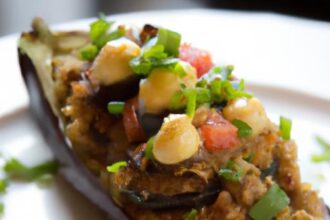 Quinoa-Stuffed Eggplant: A Low-Calorie Flavor Boost