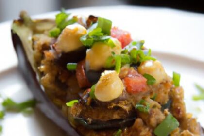 Quinoa-Stuffed Eggplant: A Low-Calorie Flavor Boost