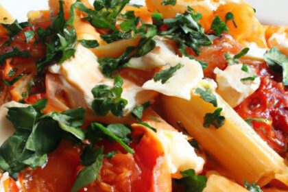 Creamy Baked Feta and Tomato Pasta: A Flavorful Twist