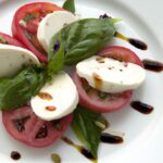 Caprese Salad Delight: Fresh Flavors with Balsamic Glaze