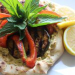Savor the Flavor: Roasted Veggie & Hummus Flatbread Magic