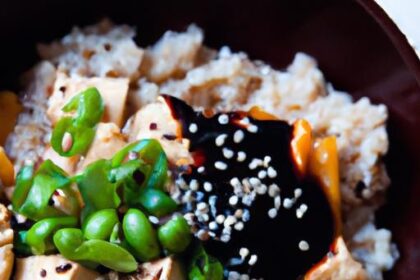 Elevate Dinner with a Vibrant Asian Sesame Tofu Rice Bowl