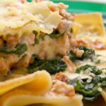 Wholesome Low-Calorie Ground Turkey Spinach Lasagna Delight