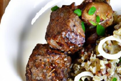 Savor Garlic Butter Steak Bites Paired with Nutty Quinoa