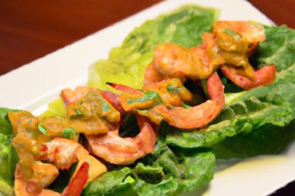 Spicy Buffalo Shrimp Lettuce Wraps: A Zesty Twist on Light Bites