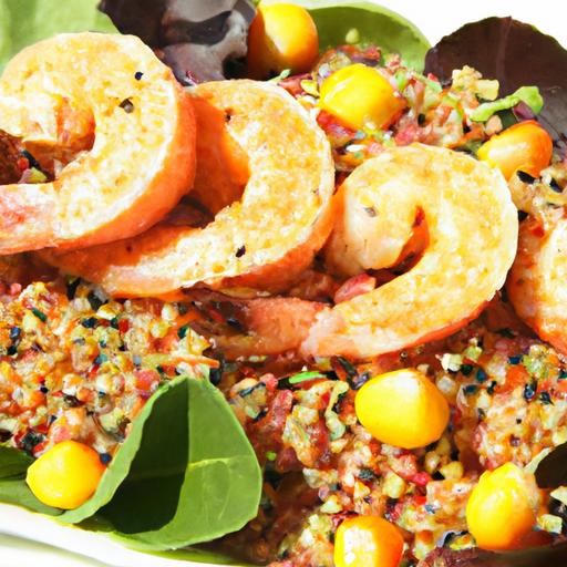 Savor Summer: Grilled shrimp and Refreshing Quinoa Salad