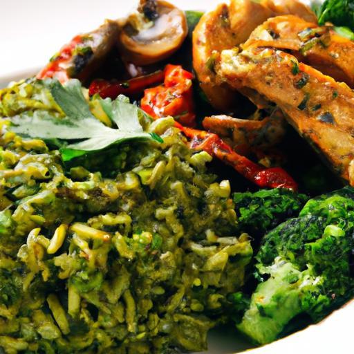 Vibrant Pesto Chicken & Roasted Veggie Bowl Recipe Guide
