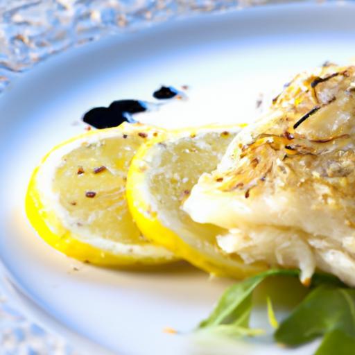 Zesty Baked Cod with Lemon Pepper: A Low-Cal Delight