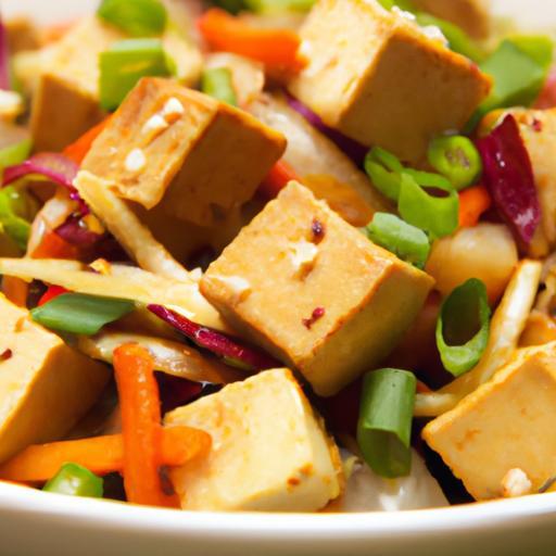 Colorful Easy Tofu and Veggie Bowls for Quick Meals