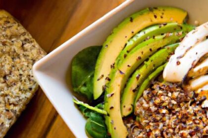 Fuel Your Day: Grilled Chicken & Quinoa Bowl with Avocado