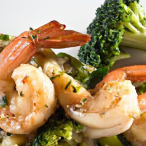 Savor Garlic Parmesan Shrimp and Broccoli: A Flavorful Feast