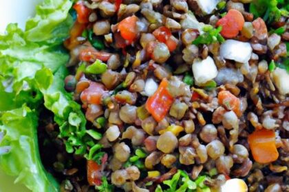 Mediterranean Lentil Salad: A Flavorful Superfood Delight