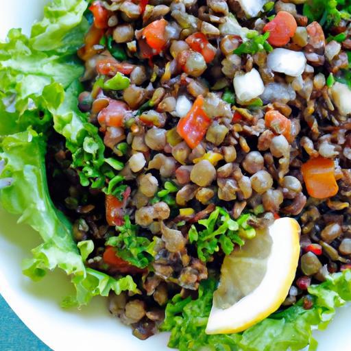 Mediterranean Lentil Salad: A Flavorful Superfood Delight
