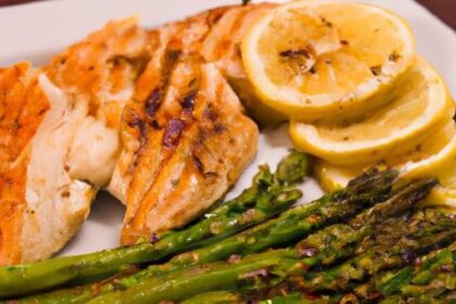 Zesty Sheet Pan Lemon Chicken with Roasted Asparagus Delight