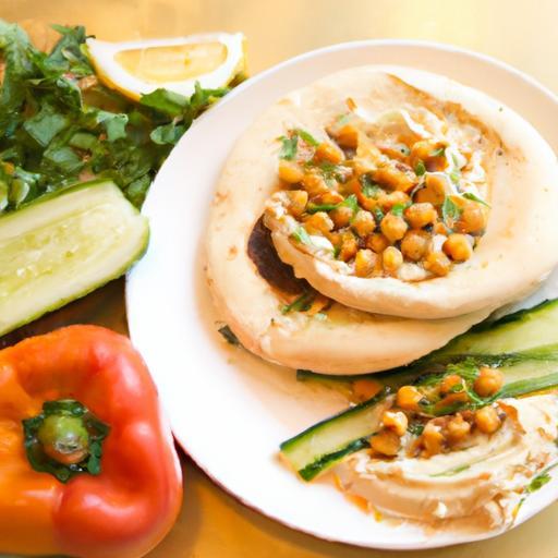 Veggie Pitas with Hummus: A Fast, Flavorful Fix