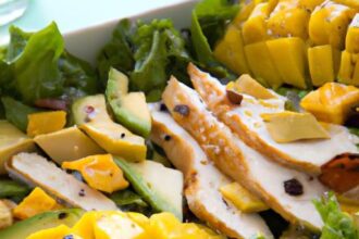 Tropical Twist: Wholesome Mango Avocado Chicken Salad Recipe
