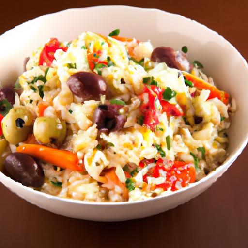 Mediterranean Rice Bowl: A Flavorful Journey in Every Bite