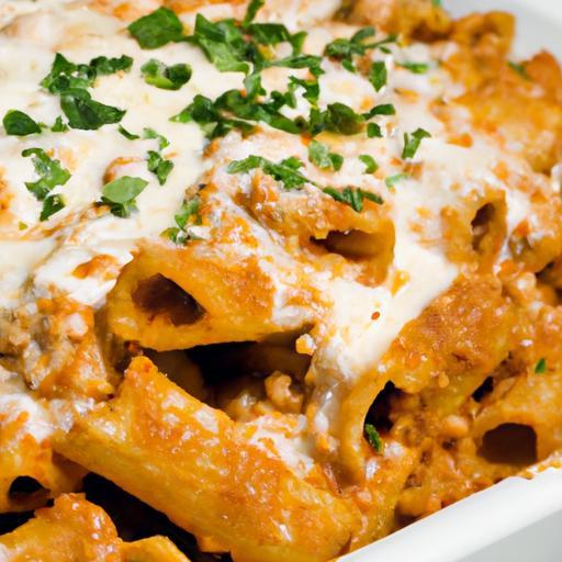 Hearty Baked Ziti with Ricotta: Meatless or Turkey Delight
