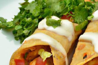Crispy Low-Calorie Baked Chicken Taquitos You’ll Love