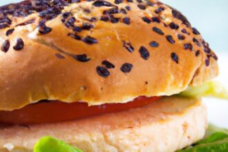 Deliciously Simple Salmon Burgers on Nutty Whole Wheat Buns
