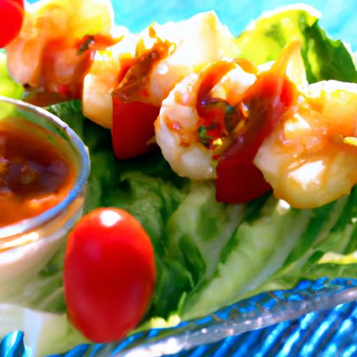 Savor Light Flavors: Low-Calorie Shrimp⁢ & Veggie Skewers