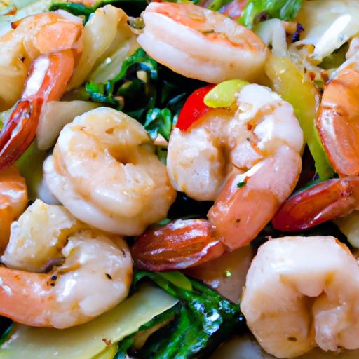 Sizzle Up Dinner: Garlic shrimp & Bok Choy Stir Fry Recipe