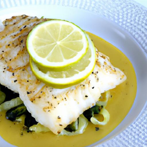 Savor Chilean Sea Bass with Zesty Lemon Caper Sauce