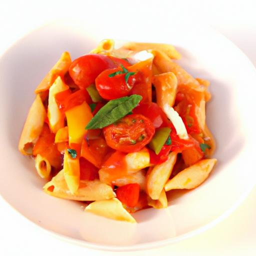 Savor the Flavor: Easy Roasted Red Pepper Pasta Bowl Recipe