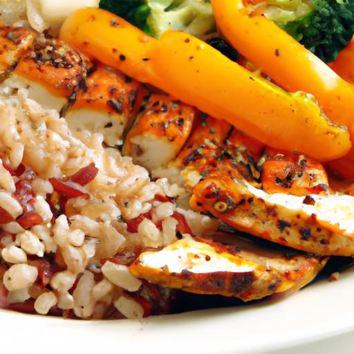 Mediterranean Delight: Greek Chicken and⁣ Farro ⁢Bowl​ Recipe