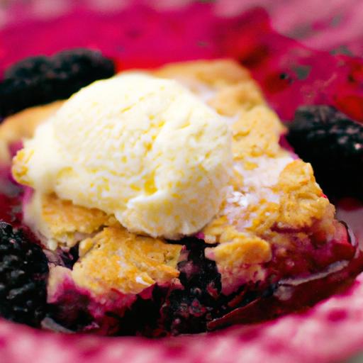 Irresistible Blackberry Cobbler Recipe: Sweet & simple Delight