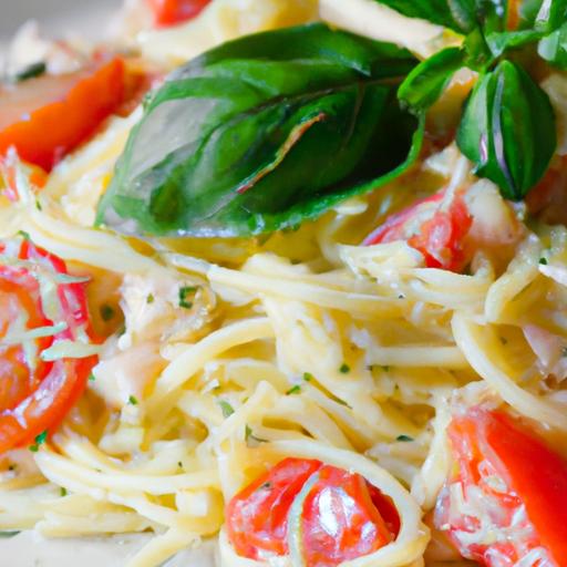 Twist of Flavor: Tomato Basil Angel Hair pasta Delight