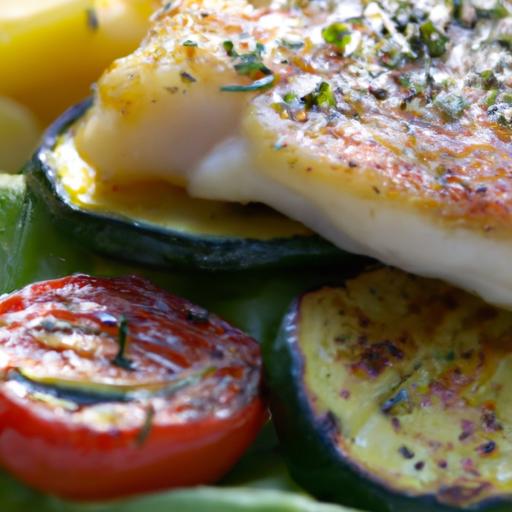 Oven-Baked Cod with Zucchini and Tomatoes: Fresh & Flavorful