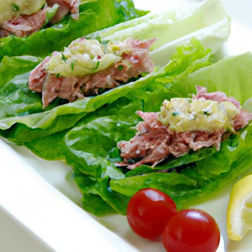 Fresh & Flavorful: Tuna​ Salad Lettuce Wraps Recipe reveal