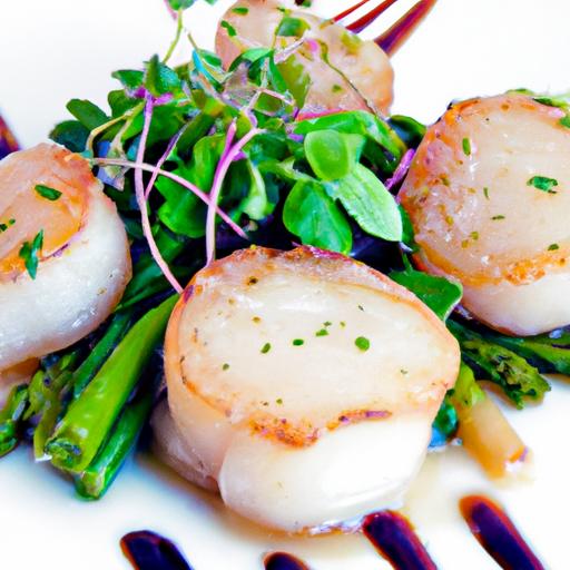 Pan-Seared Scallops Light: ‌A Delicate Ocean delight Recipe