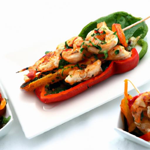 Quick & Tasty: 15-Minute Shrimp and Veggie Skewers