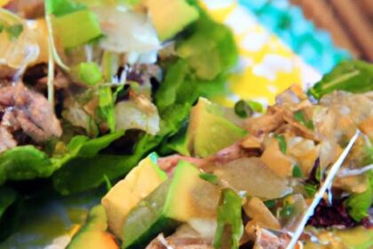 Fresh & Healthy: Avocado Tuna Salad Lettuce Wraps Recipe