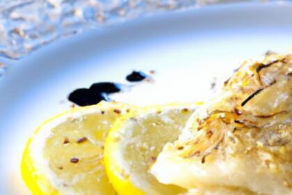 Zesty Baked Cod with Lemon Pepper: A Low-Cal Delight